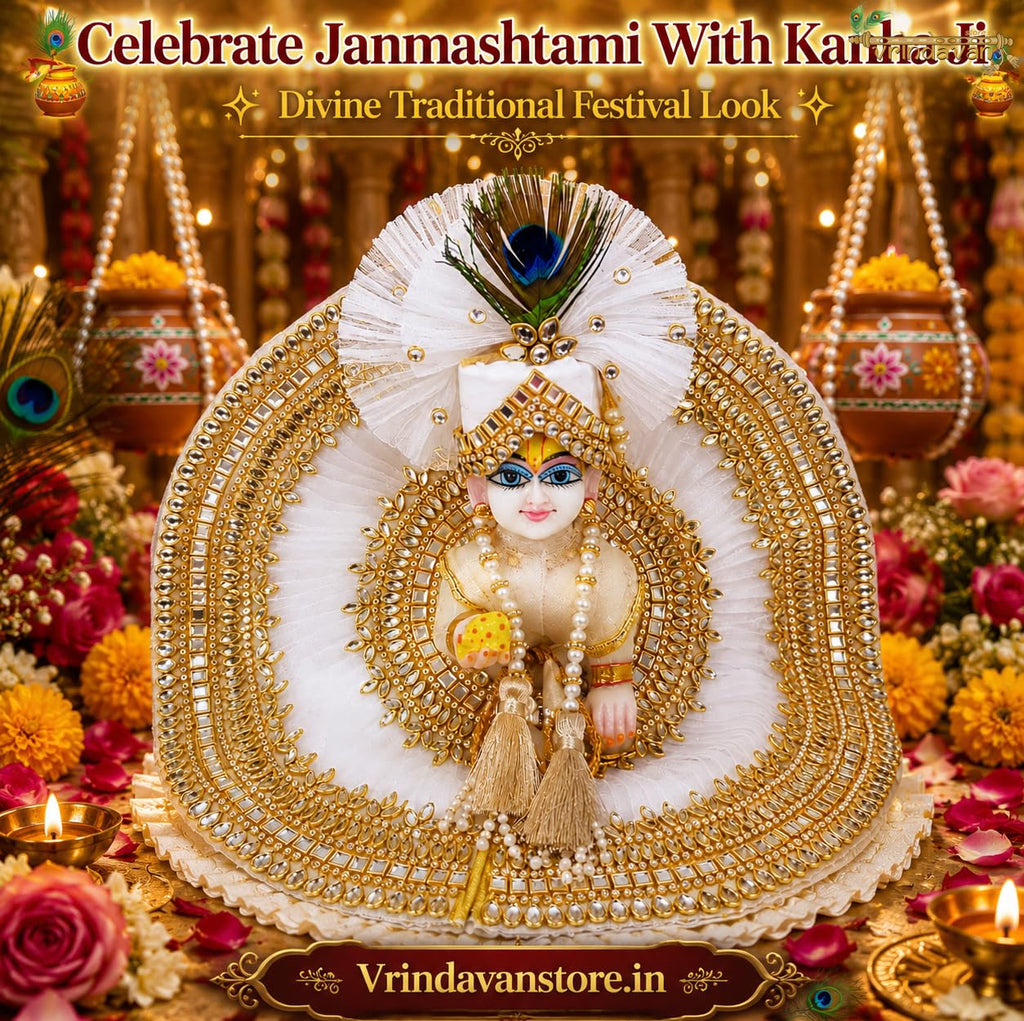Laddu Gopal Dress Size 6 with Designer Pagdi Patka Choli | Krishna Ji Dress | Bal Gopal Poshak | Handmade Kanha Ji Thakur Ji Shringar Set...