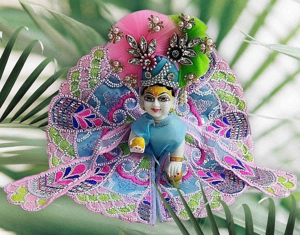 Laddu Gopal Heavy Diwali Janamashtmi Poshak Size 5 l Ladoo Gopal Dress l Bal Gopal l Kanha Ji Thakur Ji