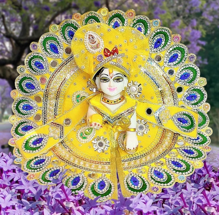 Laddu Gopal Heavy Diwali Janamashtmi Poshak Size 5 l Ladoo Gopal Dress l Bal Gopal l Kanha Ji Thakur Ji