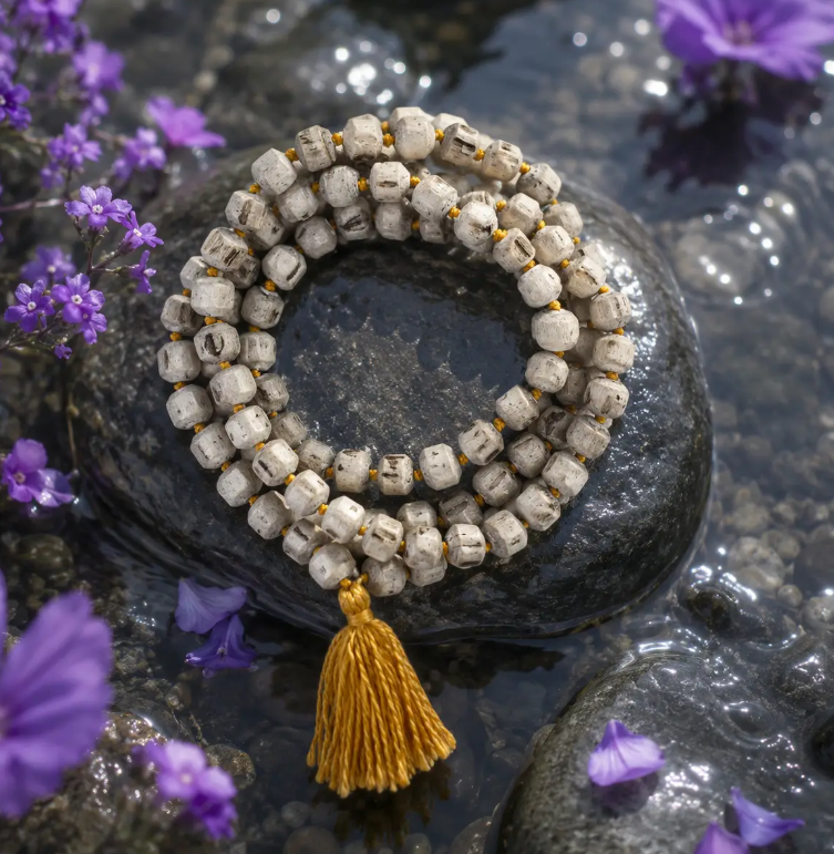 Premium Tulsi Original Combo – Tulsi Kanthi Mala (8mm) Double round & Premium 108 Tulsi Bead Japa Mala (Vrinda Sakhi)