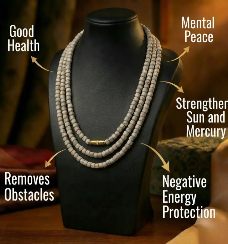 Premium Tulsi Original Combo – Tulsi Kanthi Mala (8mm) Double round & Premium 108 Tulsi Bead Japa Mala (Vrinda Sakhi)