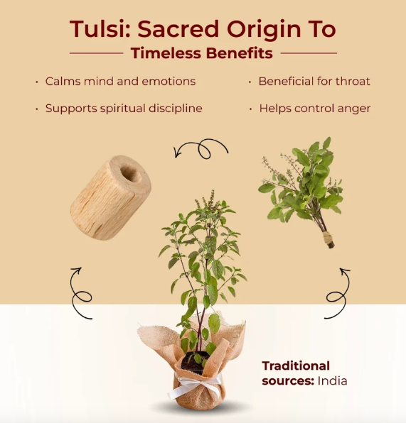 Original Tulsi 108 Beads Mala
